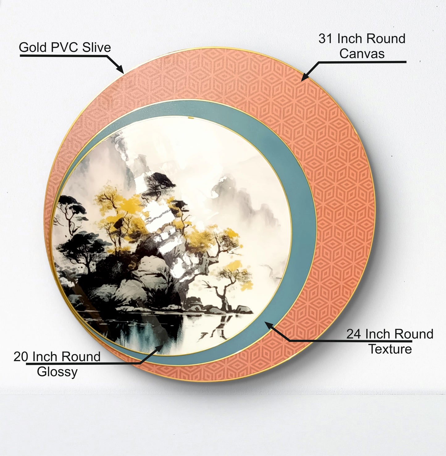 3D FUSION SCULPTURE WALL ART