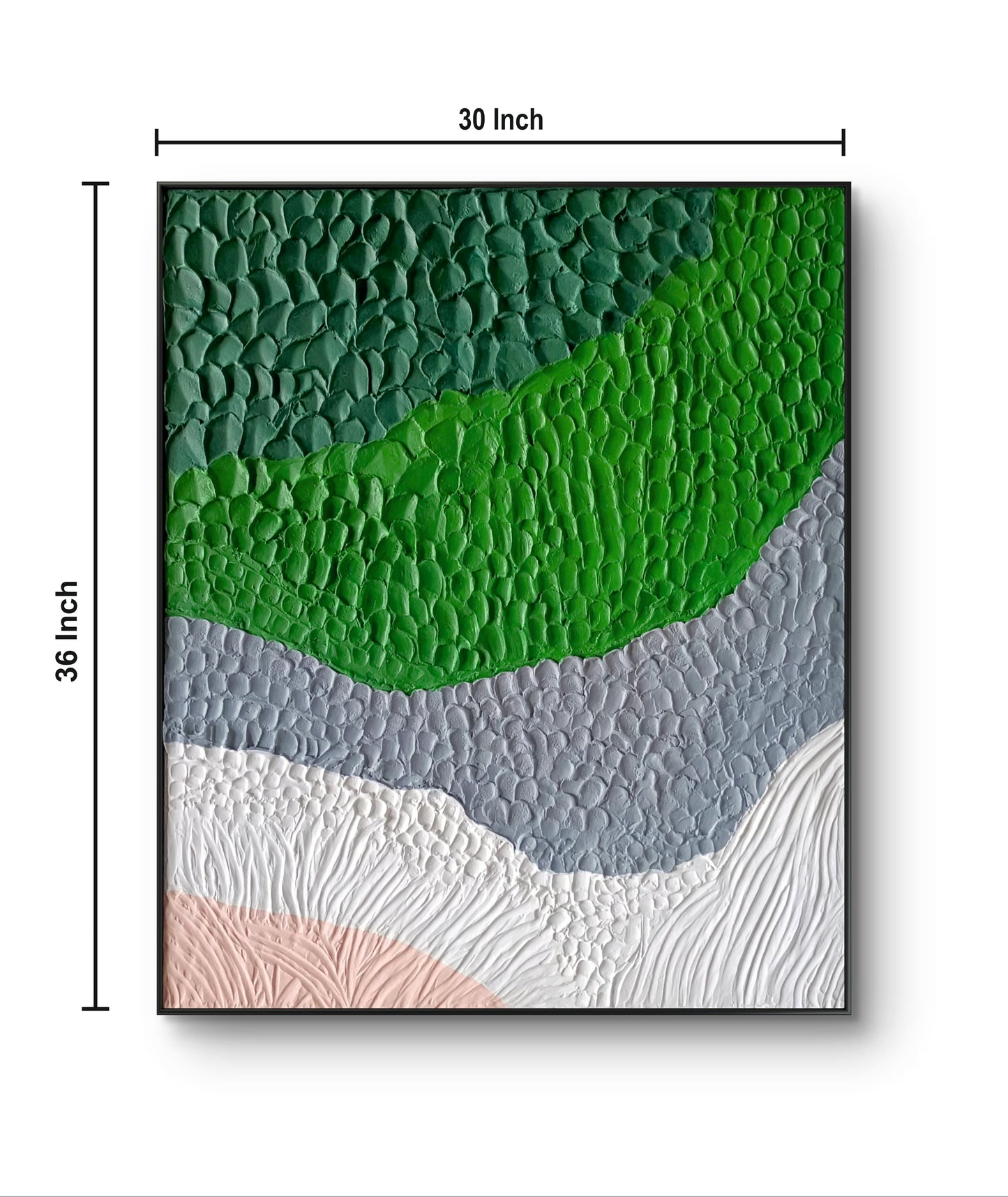 Abstract Texture 3D Wall Art