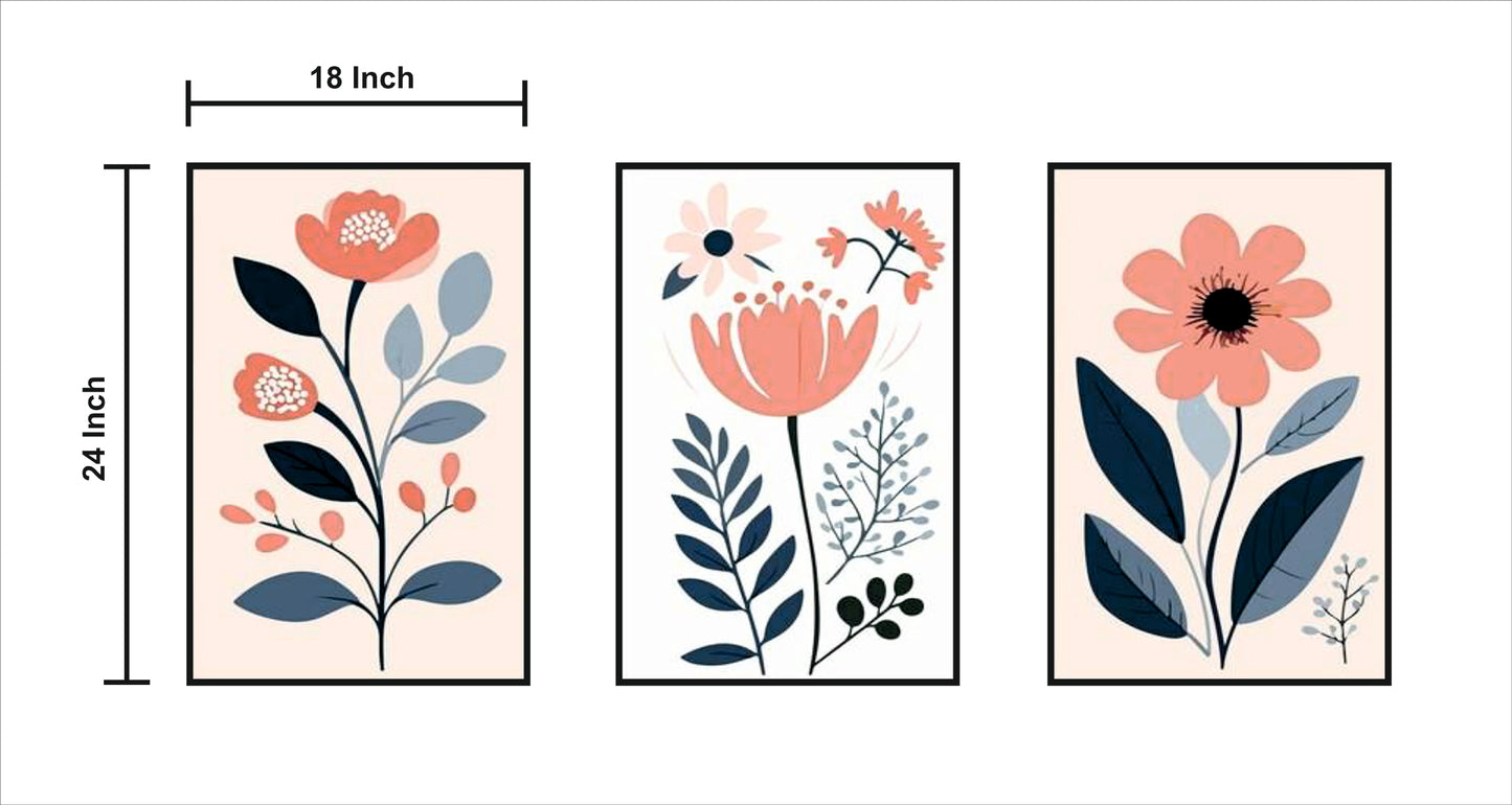 CANVAS FRAME SET OF 3