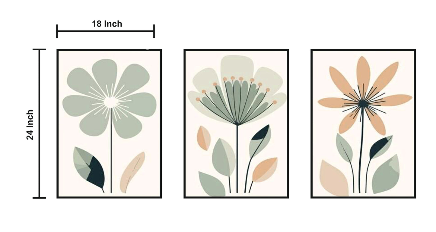 CANVAS FRAME SET OF 3