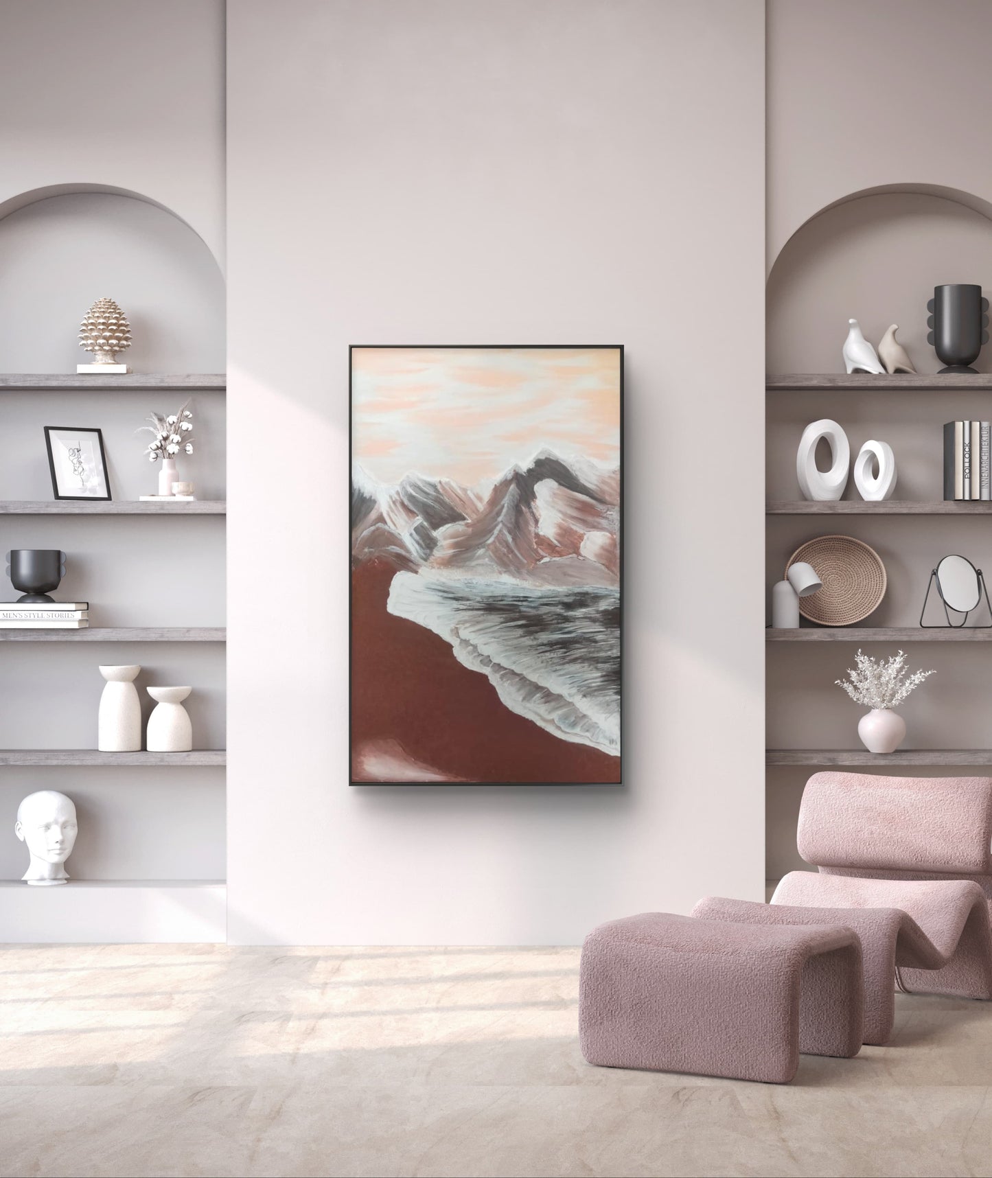 Abstract Texture 3D wall Art