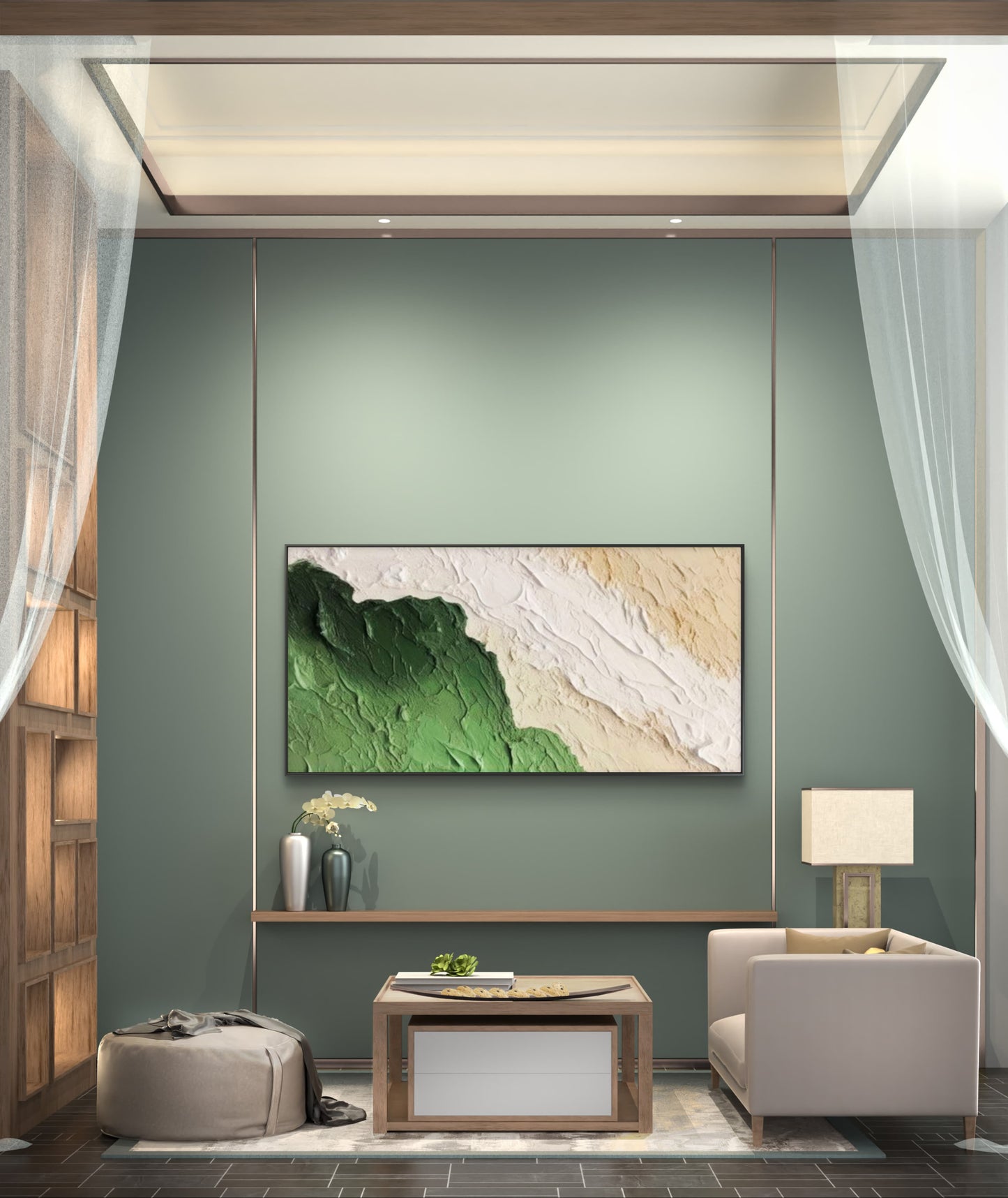 Abstract Texture 3D Wall Art