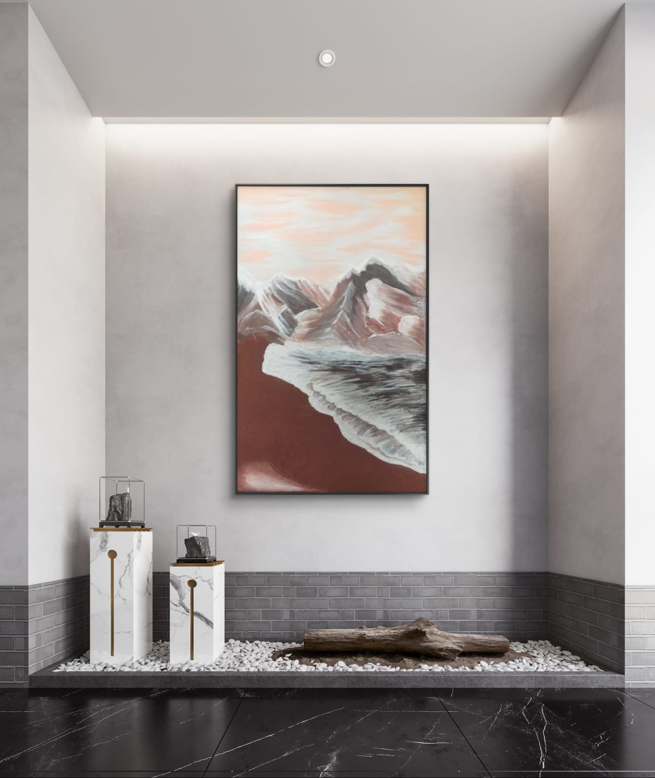 Abstract Texture 3D wall Art